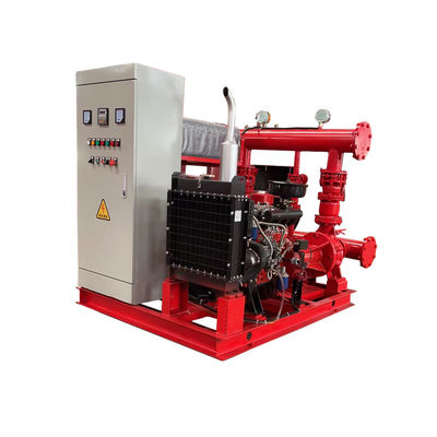 Bom preço 30GPM-3000GPM o jóquei Fire Pump Set empacotou sistemas de bomba do fogo on-line