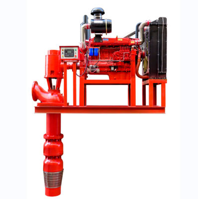 Good price Sistema automático de bomba de água de emergência de incêndio de alta velocidade com caixa de engrenagens de eixo longo on-line