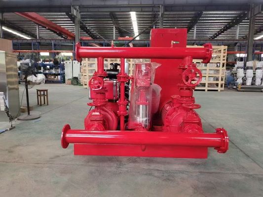 Good price Sistema de bomba de água de emergência de incêndio de alta pressão com controlo automático 220/380 V/460 V de frequência on-line