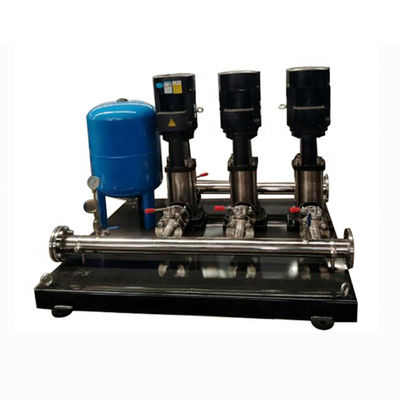 Good price A bomba material do equipamento de fonte de água 1standby da bomba de água do impulsionador da frequência 1start .SS304 com piplien e exerce pressão sobre o tanque on-line