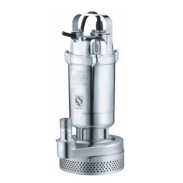 Uso submergível de aço inoxidável da bomba de água de QDX 1.5HP na agua potável
