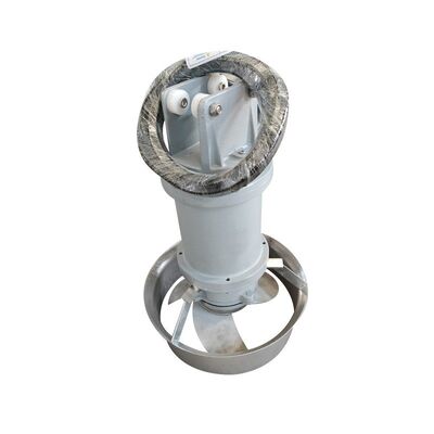 Bom preço Potência nominal de 0,85 a 22 quilowatts, bomba misturadora submersível com classe de isolamento F, adequada para processamento químico e mistura de lodo on-line