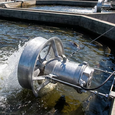 Bom preço Potência da bomba de misturador submersível de aço inoxidável de 0,37 a 22 kW Classe de isolamento F Opção de ferro fundido para desempenho de mistura on-line