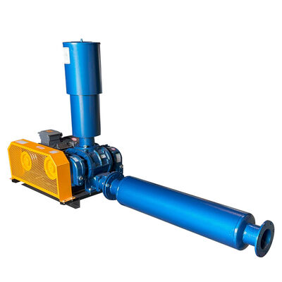 Bom preço Tipo de montagem horizontal soprador de raízes com motor elétrico Fonte de energia Capacidade de fluxo 3179 a 1396 metros cúbicos por minuto on-line