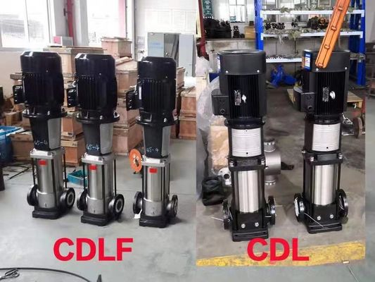 Bomba centrífuga de vários estágios vertical de CDL/CDLF para o transporte líquido industrial