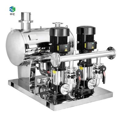 Good price Equipamento vertical/horizontal da bomba da fonte de água para a fonte de água Não-negativa da conversão de frequência da pressão on-line
